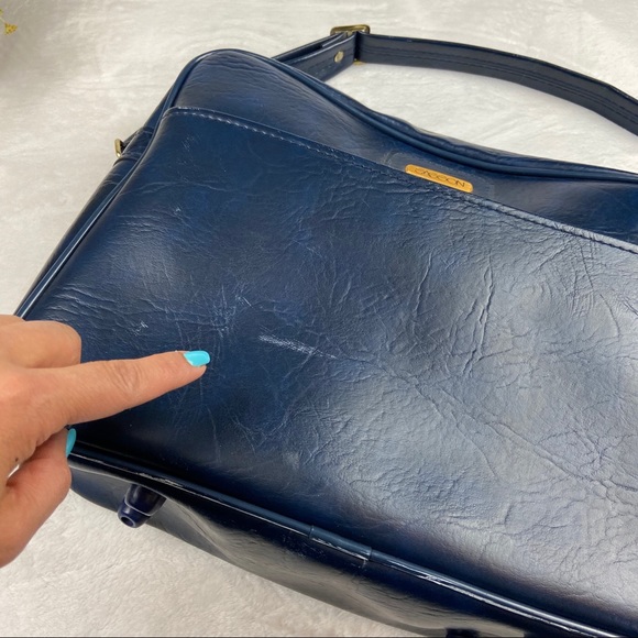 Vintage Sasson Travel Carry On Overnight Messenger - Picture 4 of 8